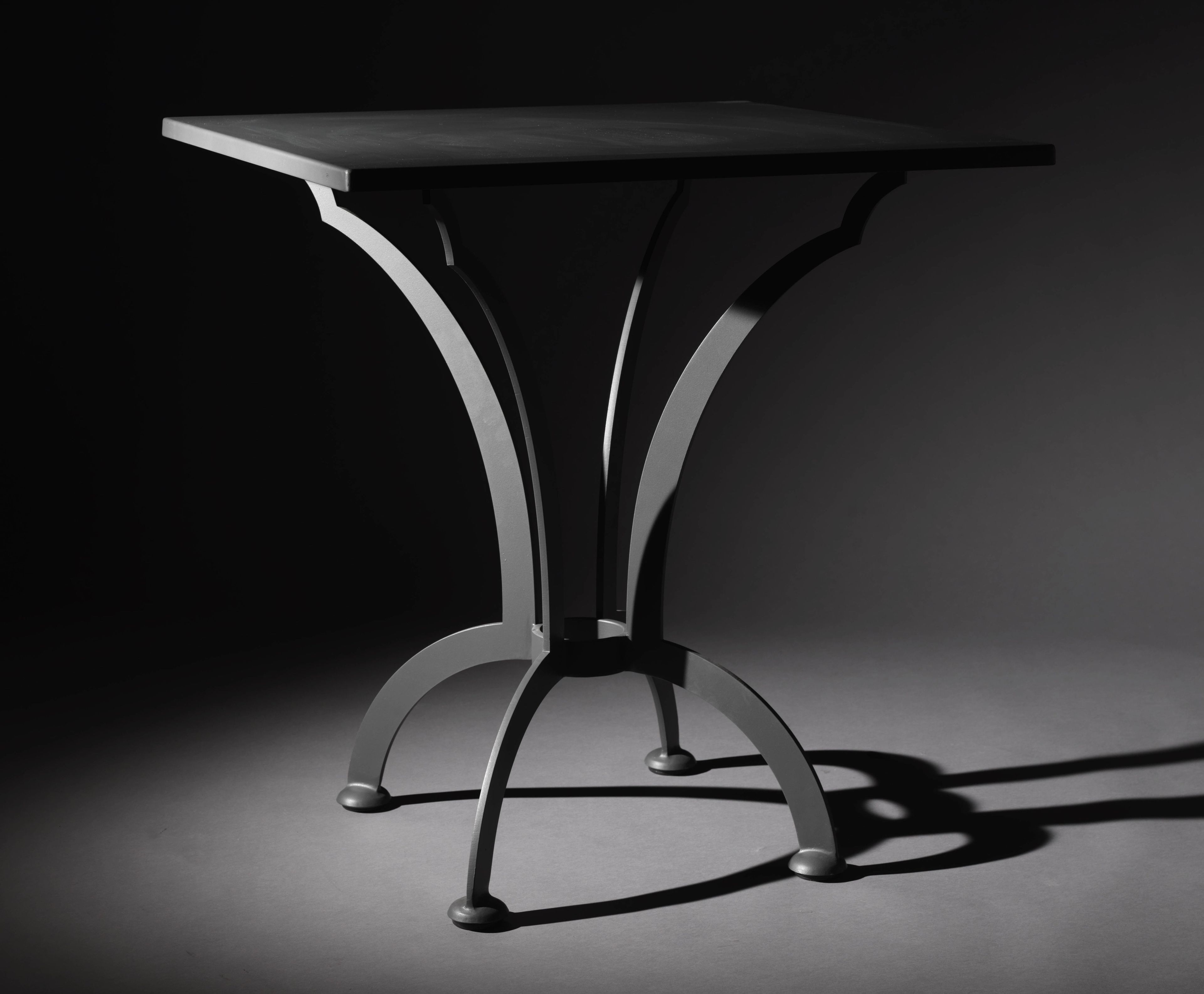 Квадратный садовый стол из нержавеющей стали OFFICINACIANI арки ARCH-00020224