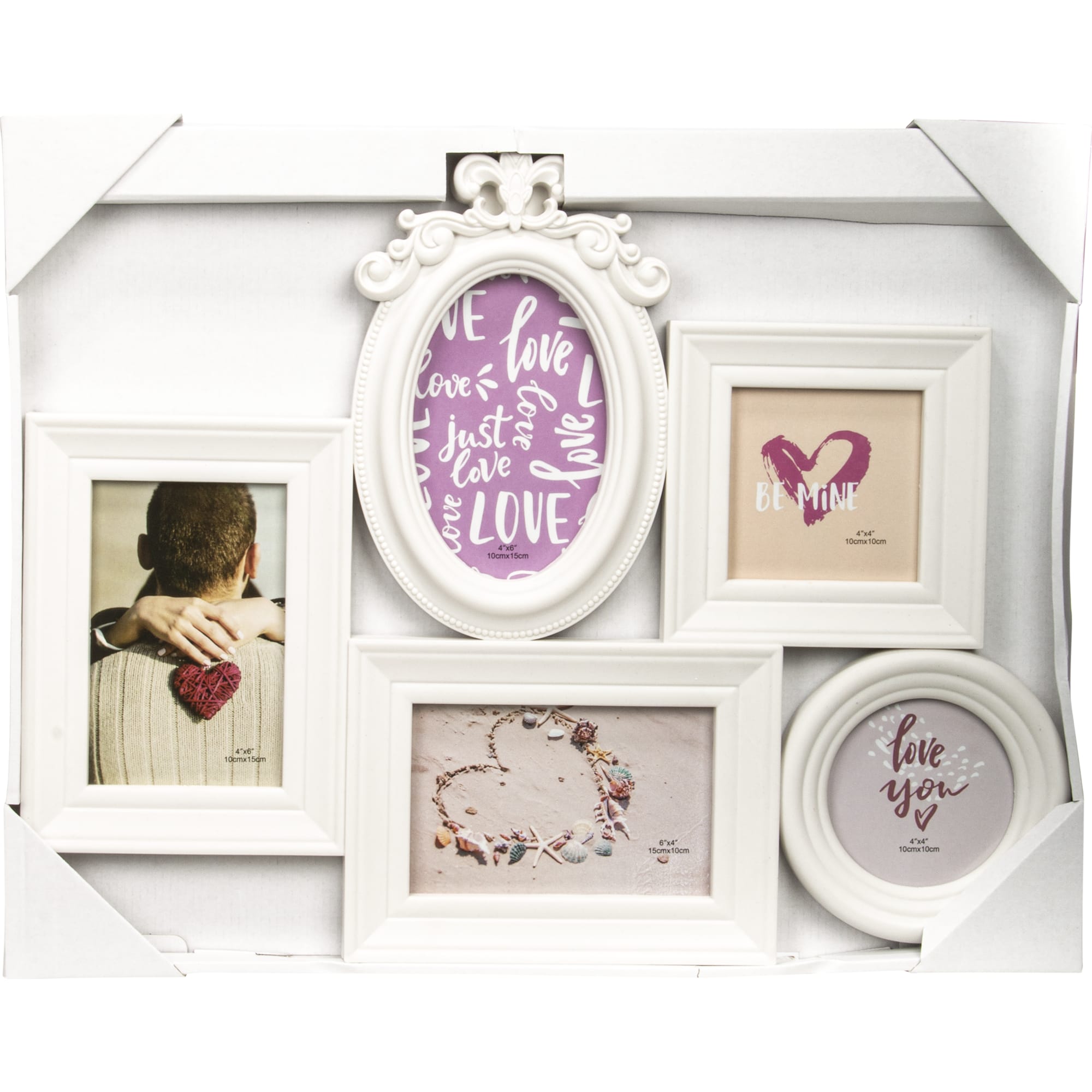 84348654 Рамка для фото Романтик 48x38 на 5 фото Santreyd  - Вид №3