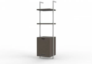 Mobilspazio Полка с креплением от пола к потолку для гостиниц Urban