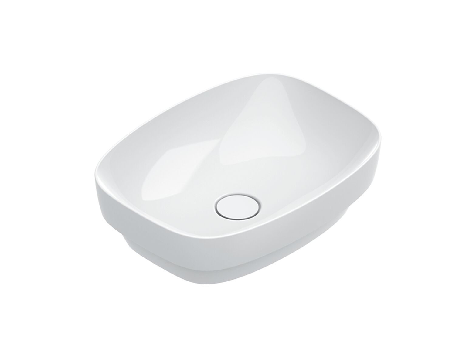 Овальный полукруглый умывальник CERAMICA CATALANO Alvea ARCH-00104477