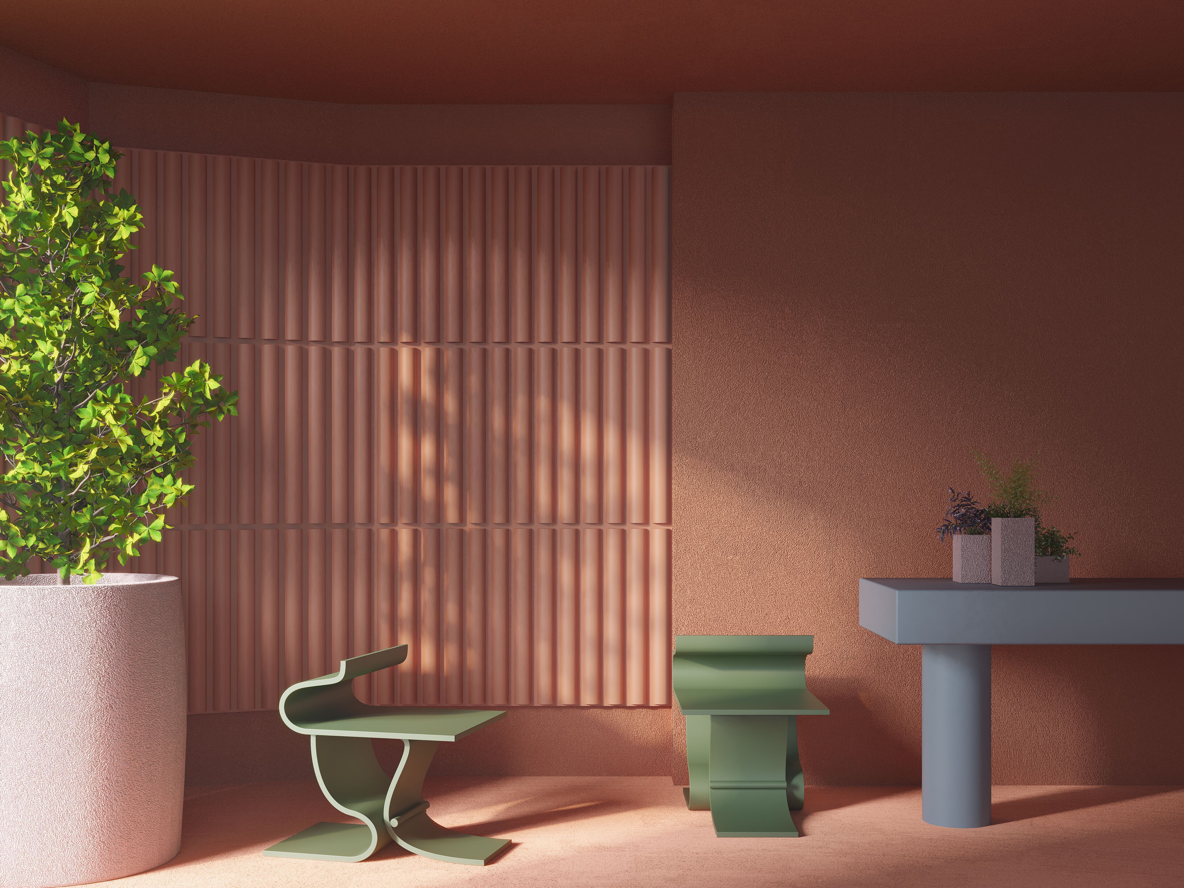 Трехмерное гипсовое покрытие WallDeco M-Modern ARCH-00088481