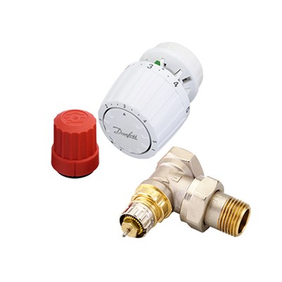 Danfoss Комплект RTR-N/RTR 7090 для двухтрубной системы отопления RTR-N 15 угл. и RTR7090 комплект 013G2173 