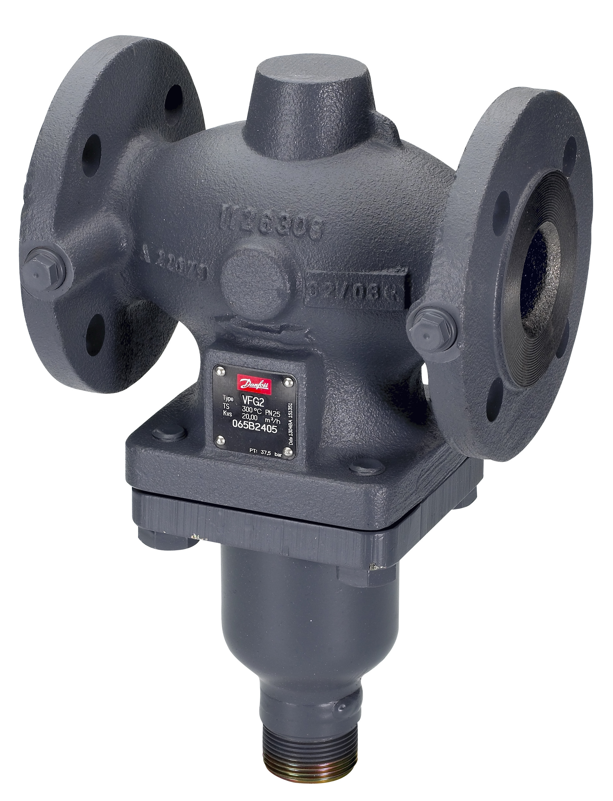 Danfoss Клапан универсальный VFGS 2 фланцевый Кл. рег. универс. VFGS2 PN40 20/6,3 фл. 065B2454  - Вид №41