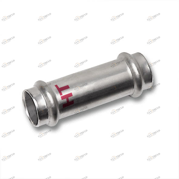 698270S22 SANHA 98270S пресс-фит. нерж.сталь, муфта подвижная ВПр-ВПр 22 мм 