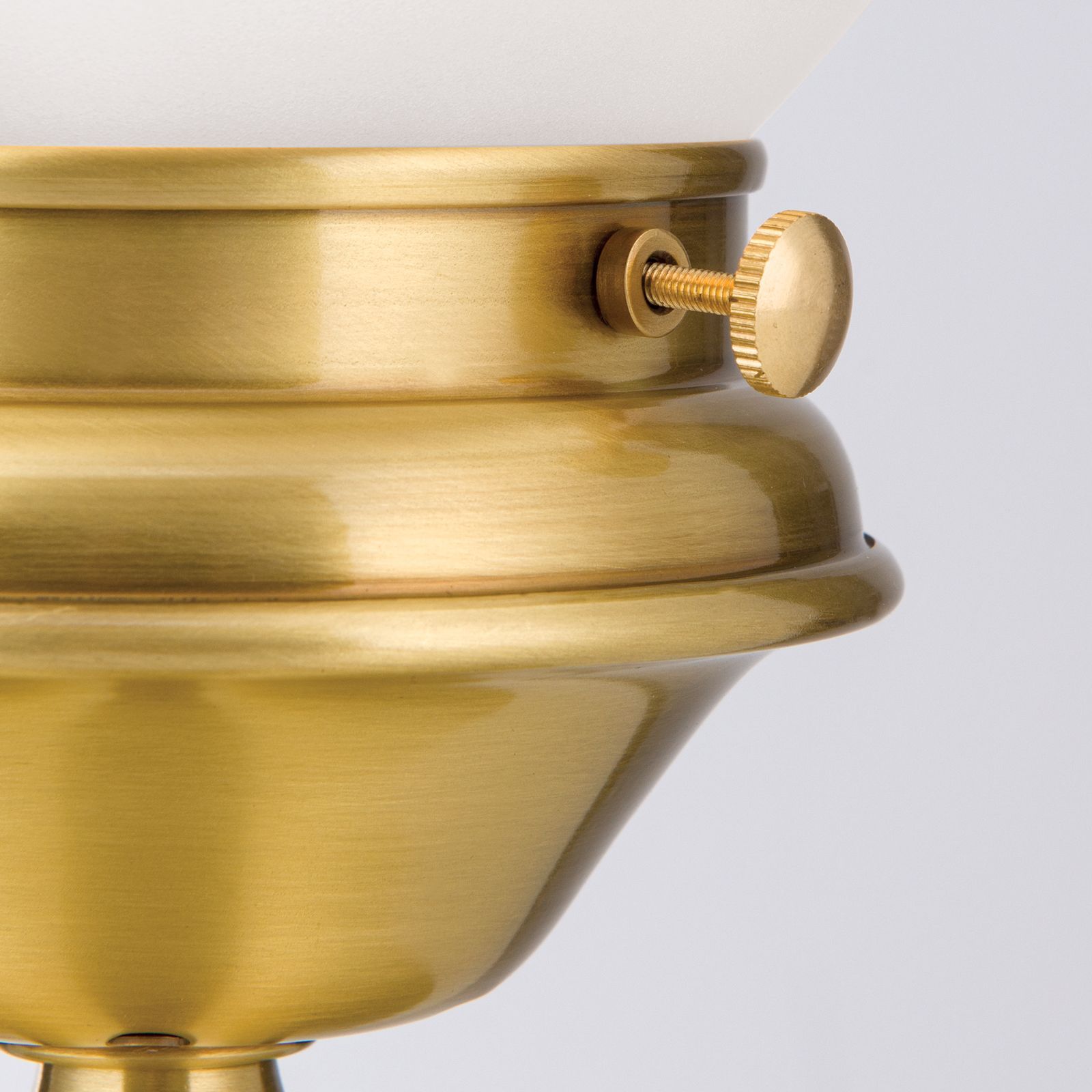 Латунная и стеклянная настольная лампа Orion Будапешт ARCH-00076701 - Вид №4