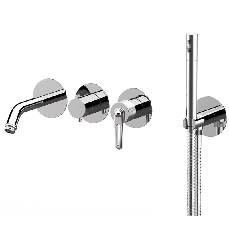 BY710D2P Душевой набор DANIEL RUBINETTERIE Brooklyn