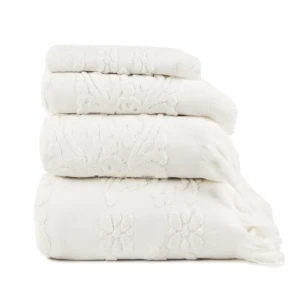 90109295 Полотенце банное Arya Home CollectionIsabel Soft TR1002486-Экрю 30x50, махровая ткань STLM-1368817