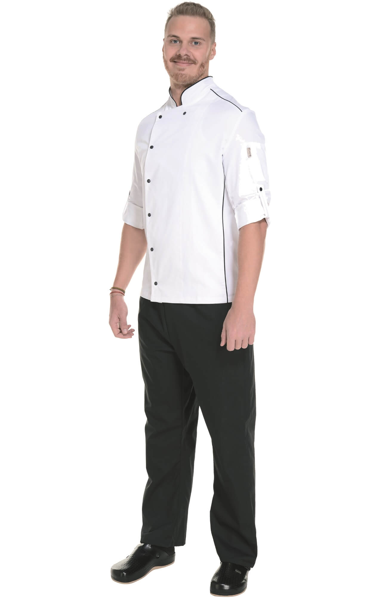 62615 Китель поварской white RICON  Одежда для поваров  размер 50 (L)  - Вид №3