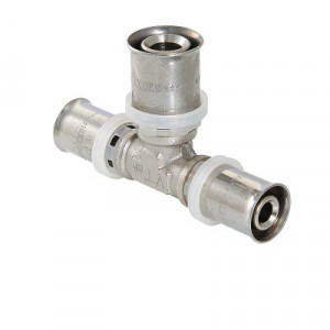 VTm.231.N.322026 Пресс-фитинг – тройник Valtec 32 х 20 х 26 мм