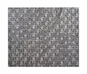 Ковер Molekula от NOW CARPETS NOW CARPETS ДИЗАЙНЕРСКИЕ 153594 Серый