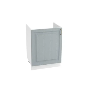 91914597 Шкаф под мойку Франция 60x81.60x47.40 см 1 дверца фасад серо-коричневый МДФ каркас белый ЛДСП Kameol STLM-1448323