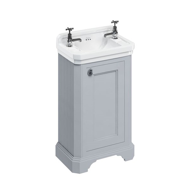 Burlington Cloakroom Гардеробная раковина с дверью Синий B8 FC11B  - Вид №4