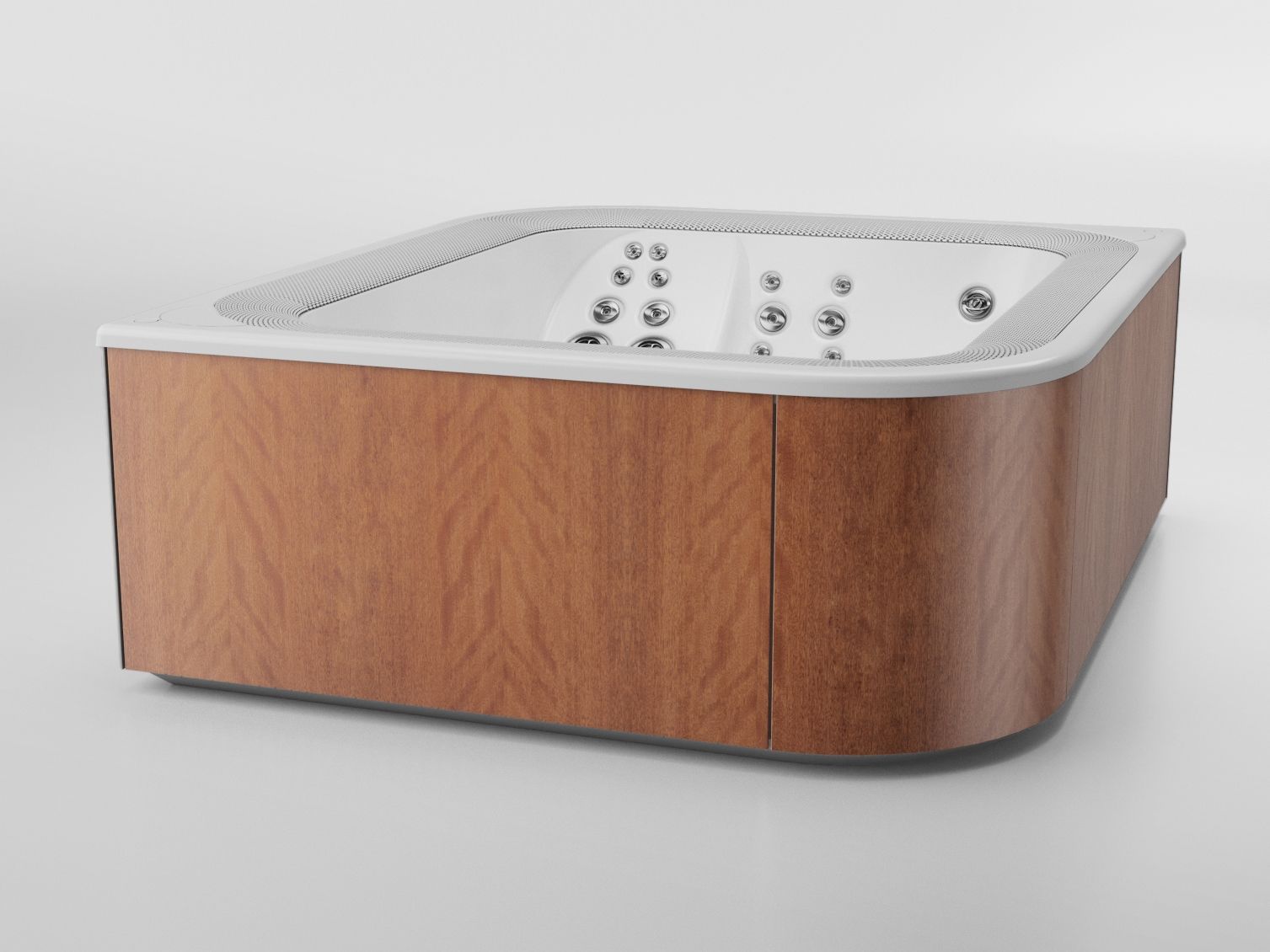 Прямоугольная акриловая мини-чаша с гидромассажем для наружного применения Jacuzzi® Virtus ARCH-00032691 - Вид №8