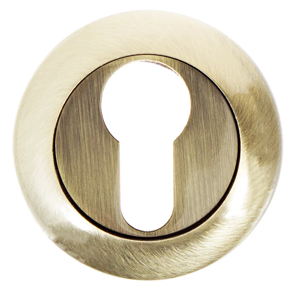 Накладка к ручкам на цилиндр Ren цвет бронза 2 шт RENZ STLM-2033293