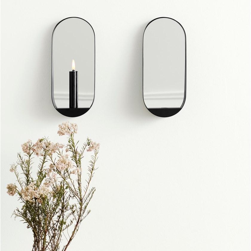 Gejst Зеркало / подсвечник из стали Glim 10401 - Вид №4