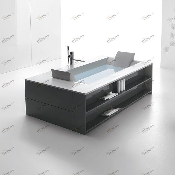 Ванна отдельностоящая Sensual 220 см с аэромассажем 2SNB2D5 Gruppo Geromin