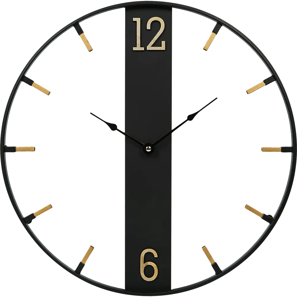 Настенные часы Dream River GHD00090 черные круглые ø40 см 88909890 Осень STLM-0833332