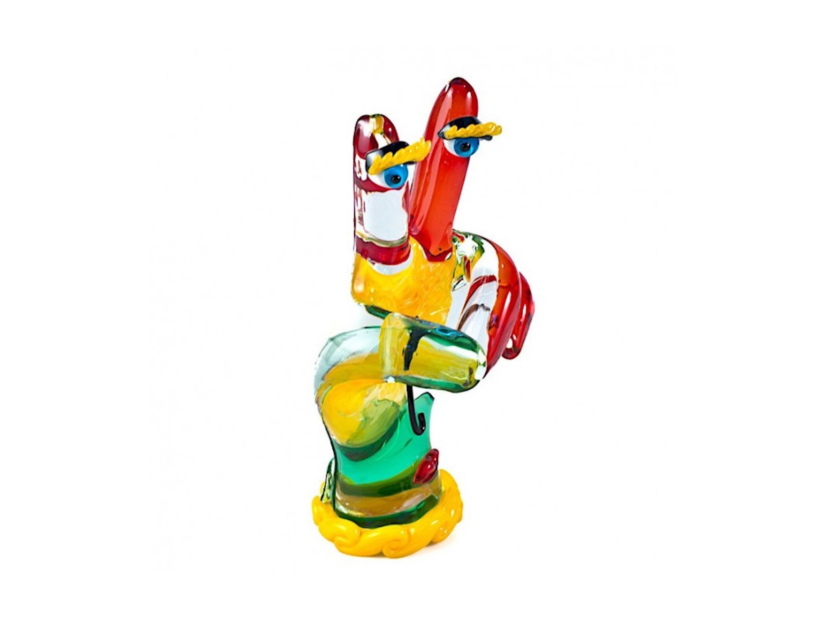 Абстрактная скульптура ручной работы из муранского стекла YourMurano Picasso'S Figures ARCH-00041849 - Вид №1