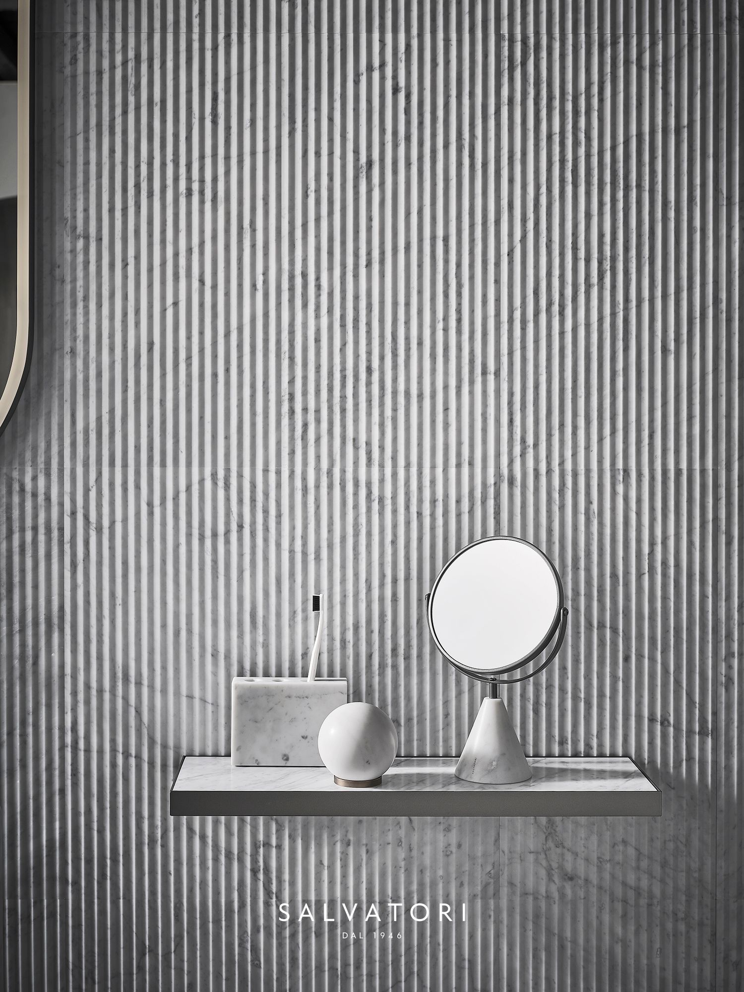 Круглое настольное зеркало Salvatori Fontane Bianche ARCH-00071682 - Вид №4