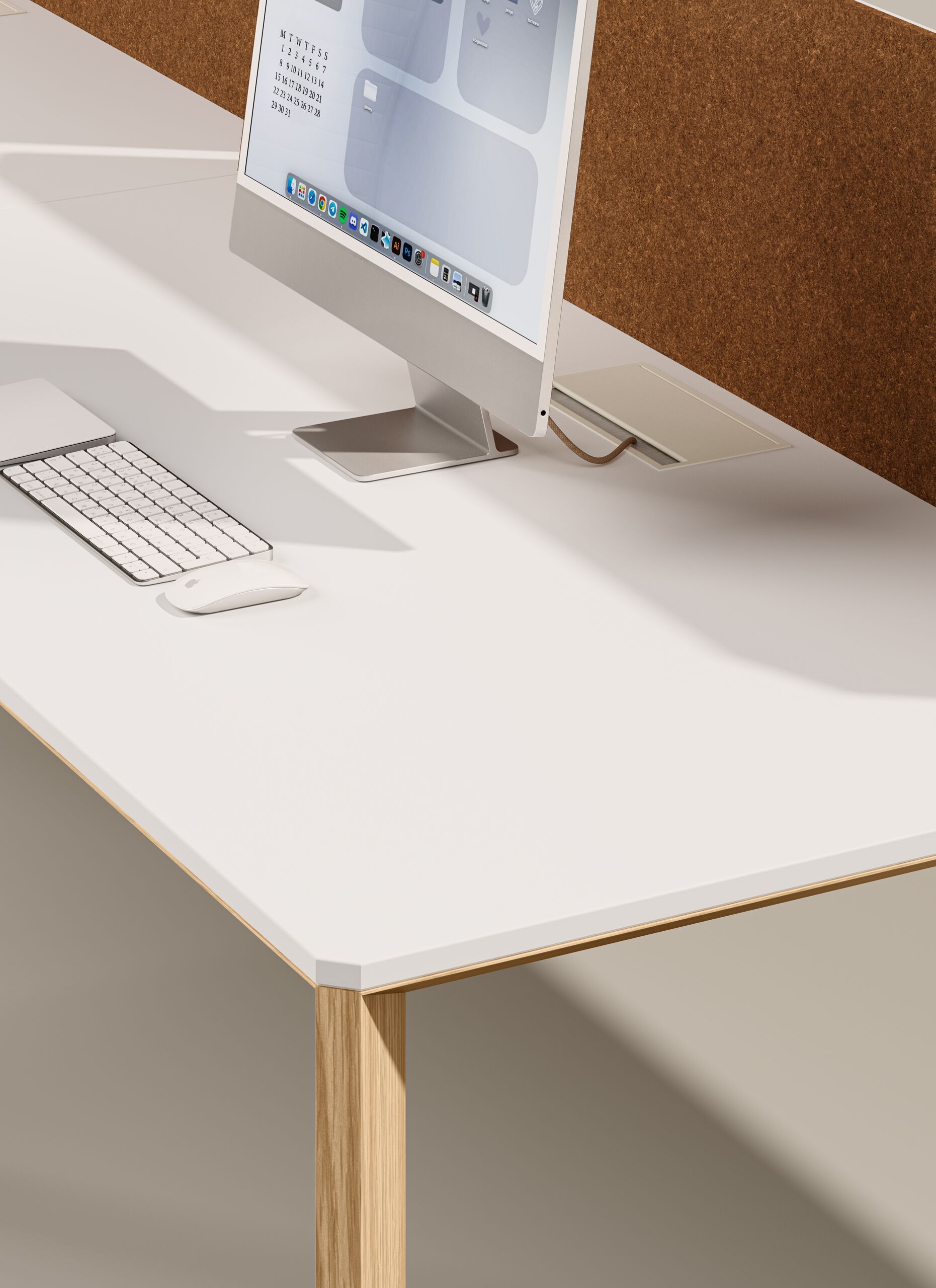 Прямоугольный стол из ламината FANTONI Alis ARCH-00039293 - Вид №1