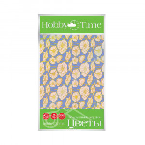 11-410-73 Картон цветной "Поделочный" А4 21 х 29.7 см 5 л. 5 цв. Набор №02 "Цветы" Альт