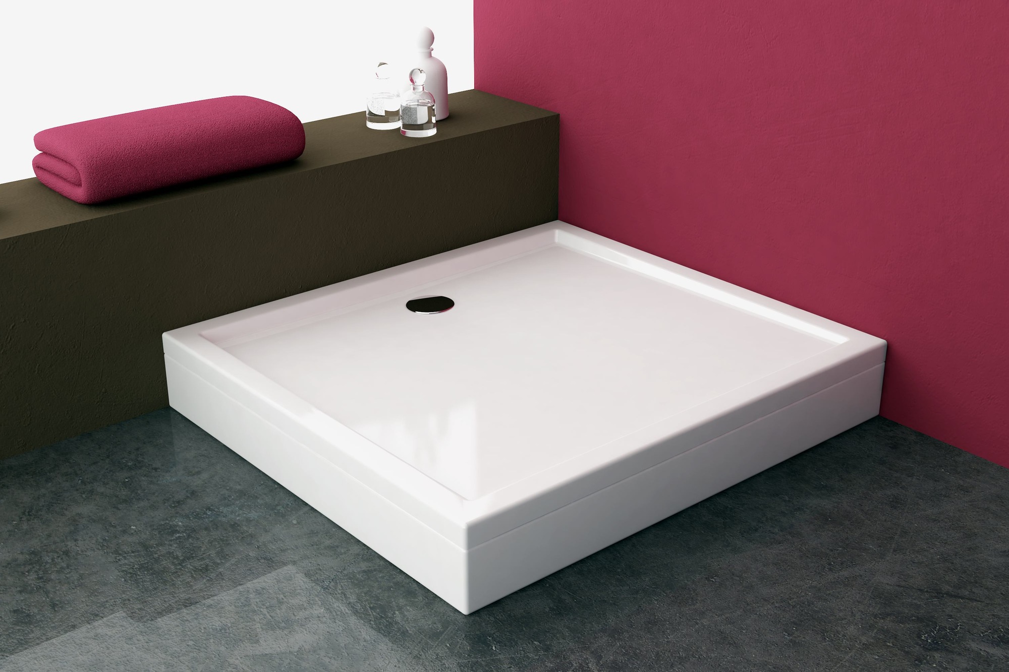 Поддон для душа акриловый Kolpa-San Flamenco 00506  Словения  - Вид №1