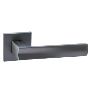 Дверная ручка Puerto Фриттата Slim в матовом черном никеле 89394709
