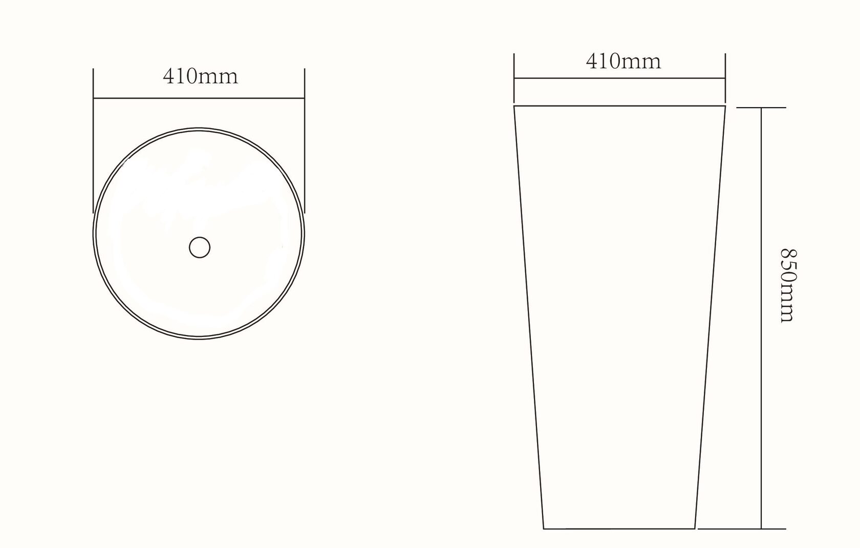 Напольные раковины SL-4012MB SANTILINE  - Вид №1