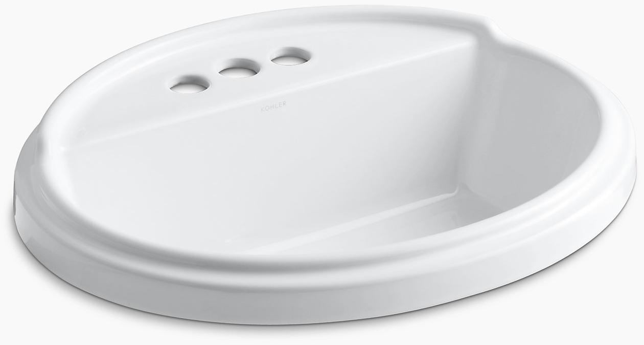K-2992-4-NY Накладная раковина на столешницу  прямоугольная Kohler  - Вид №1
