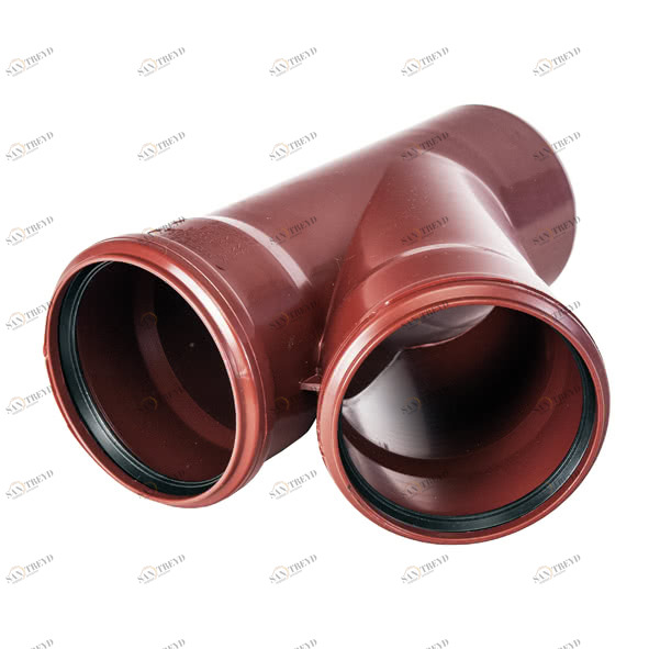 8M3145E9075 SANHA M3-145E тройник, угол 45°  DN 90x70 / OD 90x75 мм 