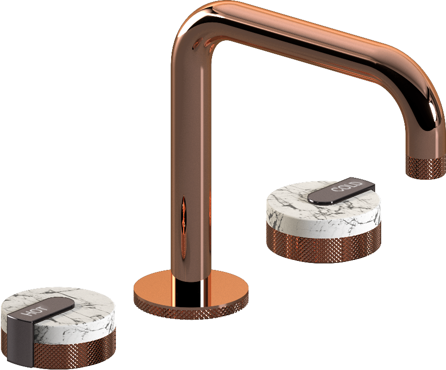 E-11511-R2MW-L1OX-RG Смеситель для умывальника на 3 отвертия GRAFF MOD+