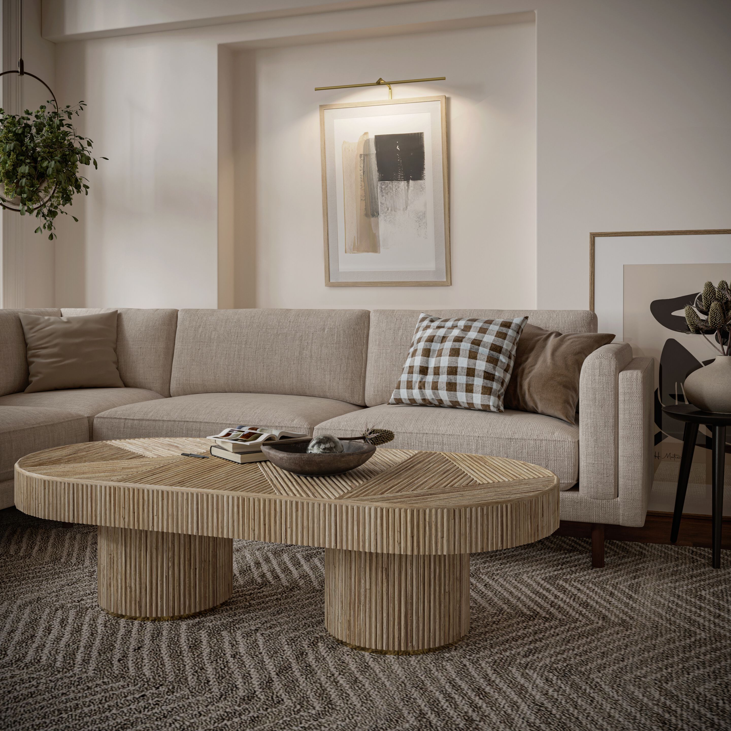 Латунный светодиодный настенный светильник для картин CVL Luminaires Airy ARCH-00034573 - Вид №2