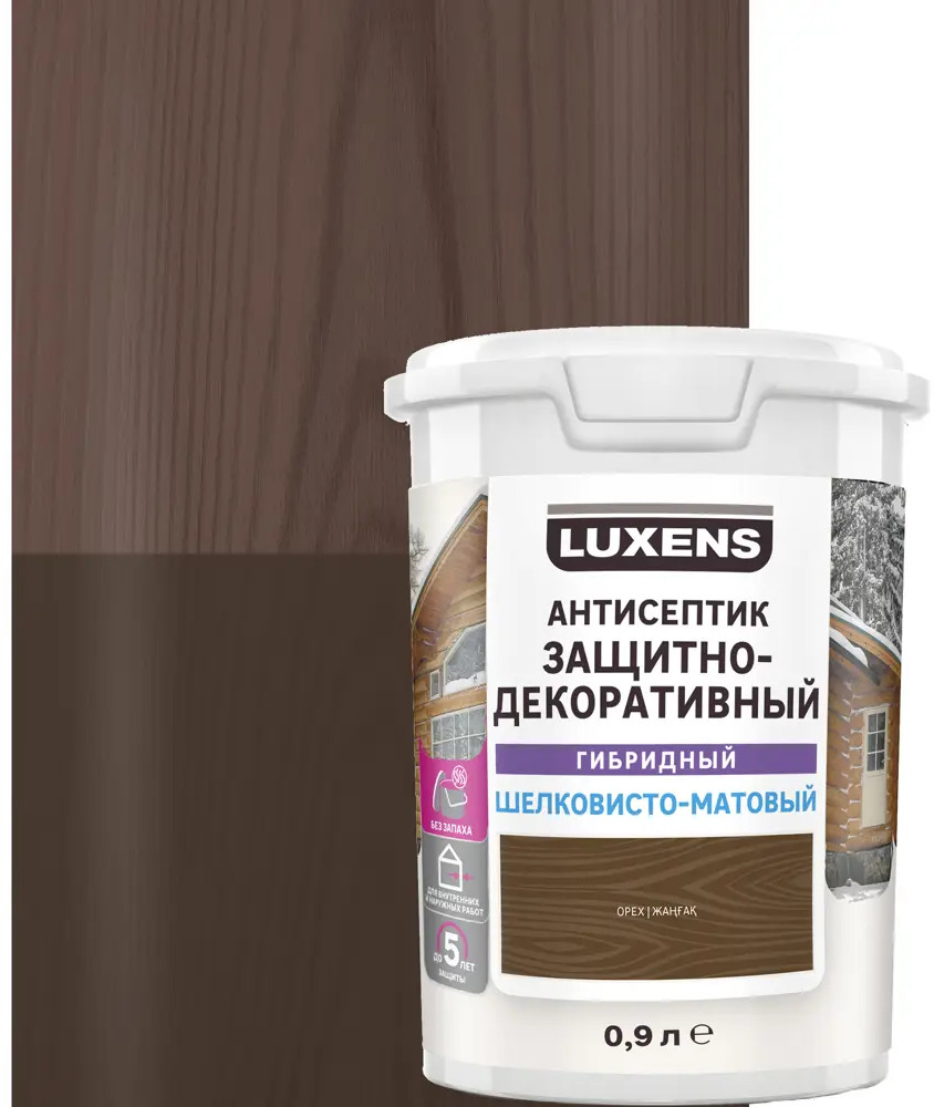 Антисептик LUXENS для дерева с защитой от влаги и УФ-лучей 82933508
