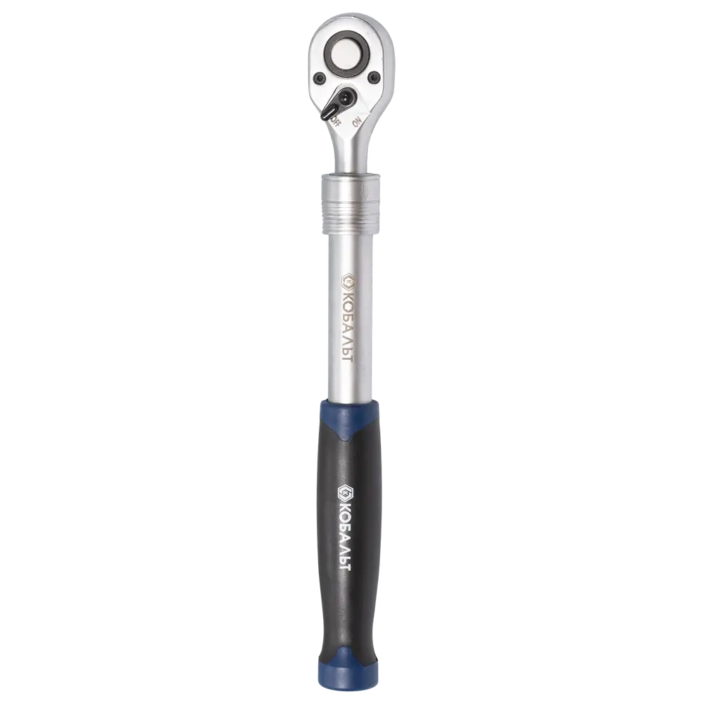 Трещоточный ключ Кобальт с телескопической ручкой 1/2" 305-445 мм 89374118 STLM-1571960