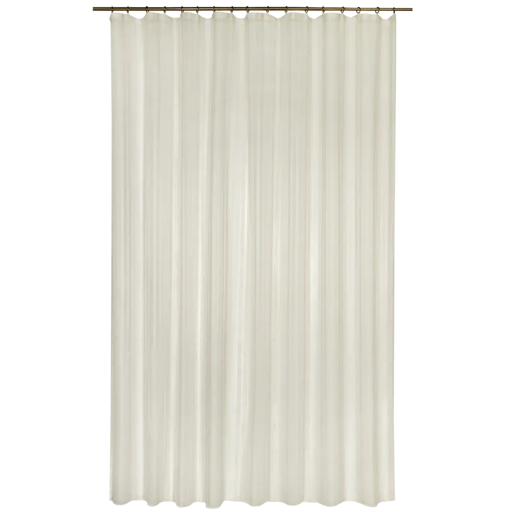 Тюль на ленте «Полоса» 250x280 см полиэстер полоски цвет бежевый GARDEN STLM-2094575