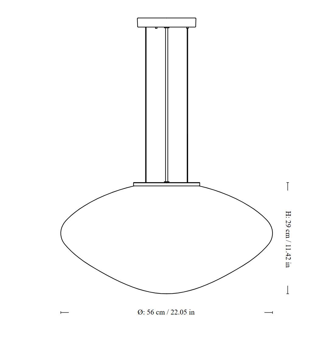 Выдувное стекло светодиодный подвесной светильник &Tradition Mist ARCH-00037605 - Вид №8