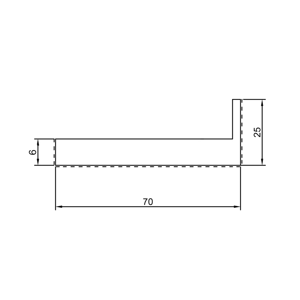 Наличник телескопический Сканди 2200х70x25 мм эмаль цвет серый VELLDORIS STLM-2165549 - Вид №2