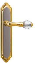 Bronces Mestre Ручка из латуни с кристаллами swarovski® на пластине Clasica sun-id-1487299 - Вид №35