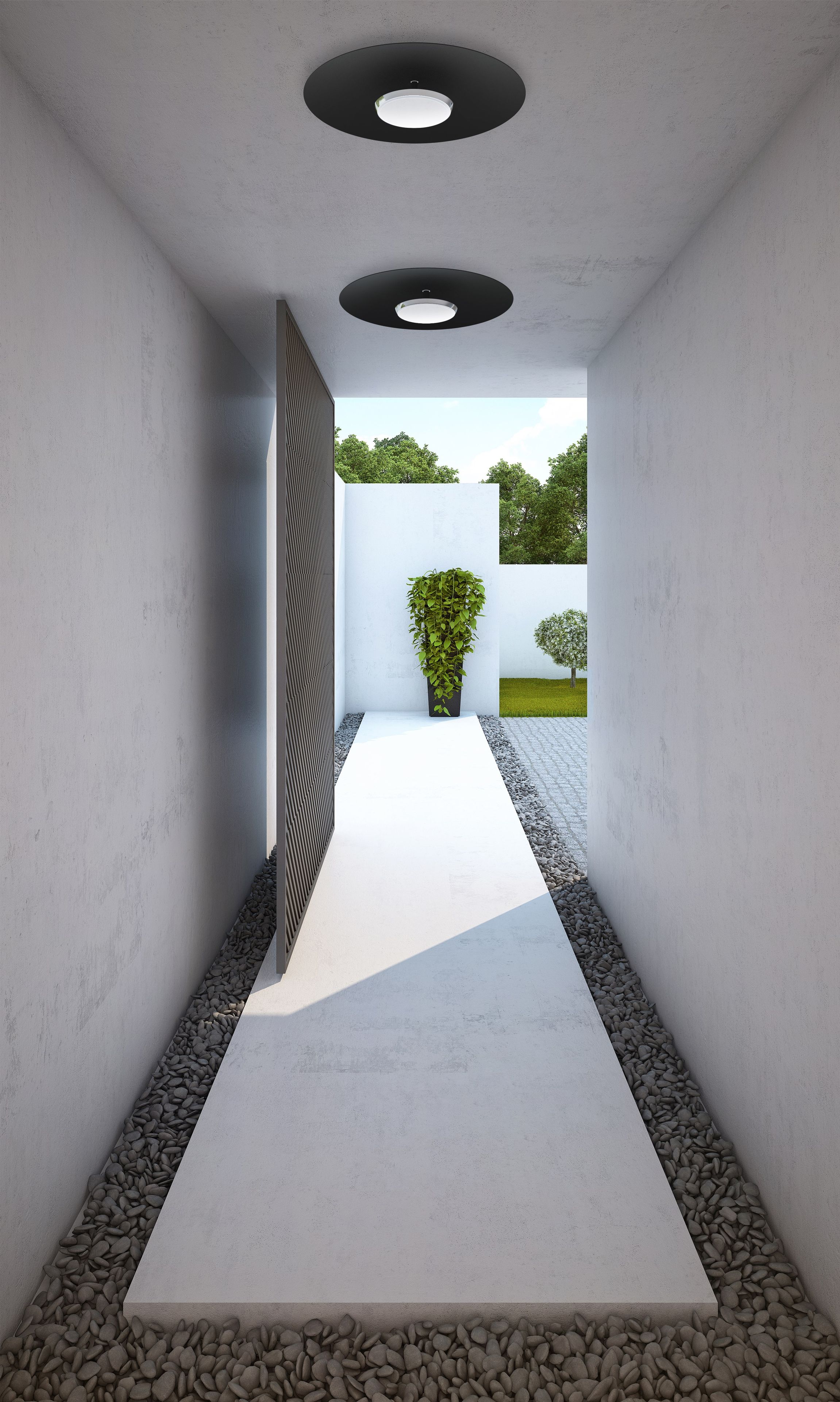 Алюминиевый настенный светильник / потолочный светильник Pablo Designs Sky ARCH-00020245 - Вид №1