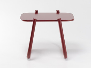 Металлический скользящий стол с МДФ столешницей