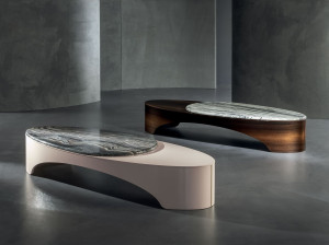 Овальный журнальный столик