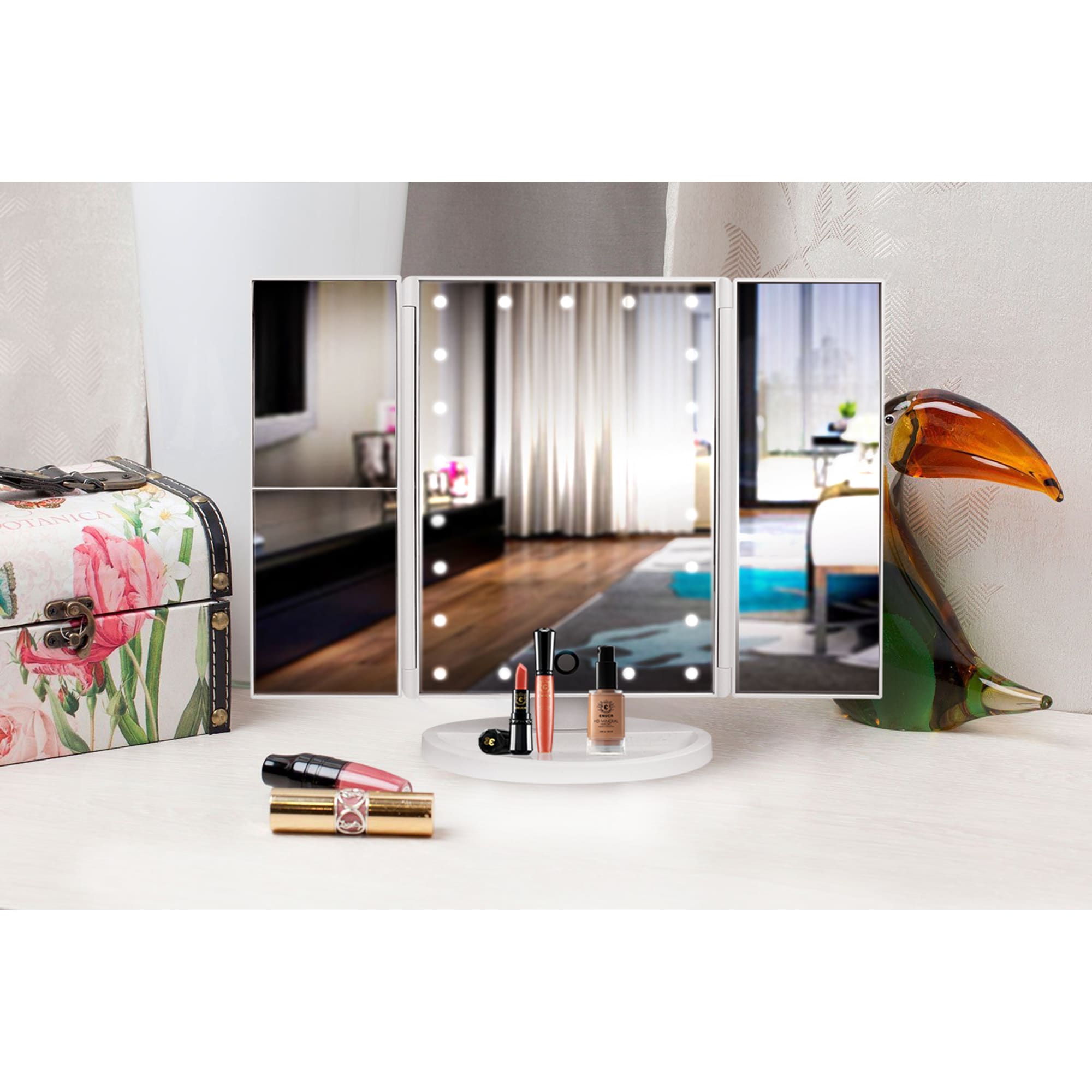 82603600 Зеркало Camelion M217-DL с подсветкой 27.5х34 см Santreyd STLM-0031293 - Вид №7