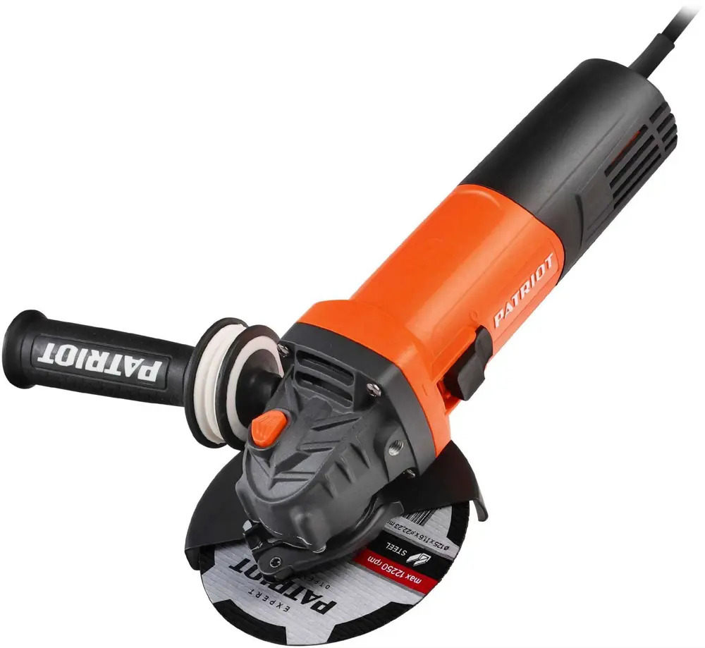 89358428 УШМ сетевая Patriot AG 126E, 1050 Вт, 125 мм STLM-0845358