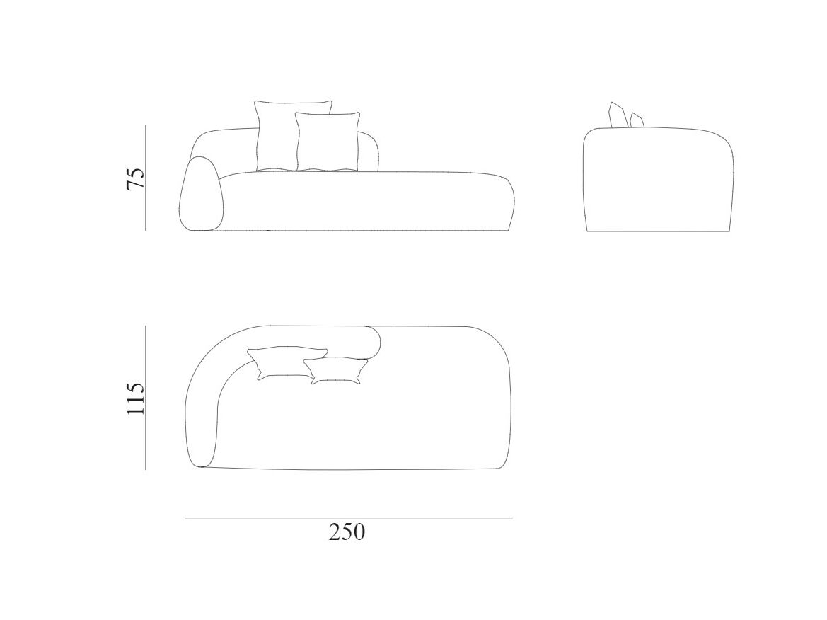 Ткань сад Dormeuse Exteta Палау ARCH-00122596 - Вид №7