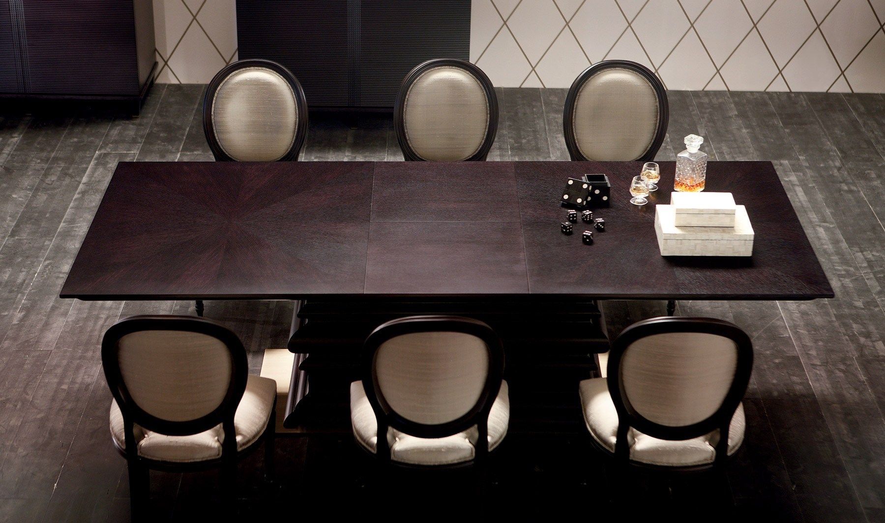 Ткань медальон стул OPERA CONTEMPORARY MAURICE ARCH-00069461 - Вид №1