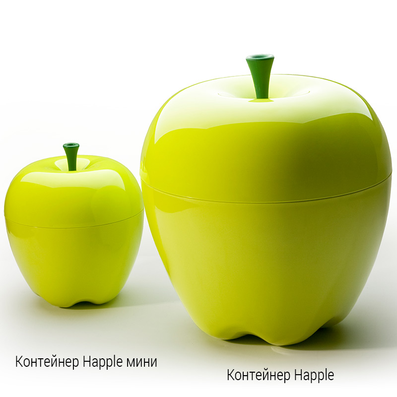 Контейнер Happle мини зеленый Qualy QL10034GN - Вид №1