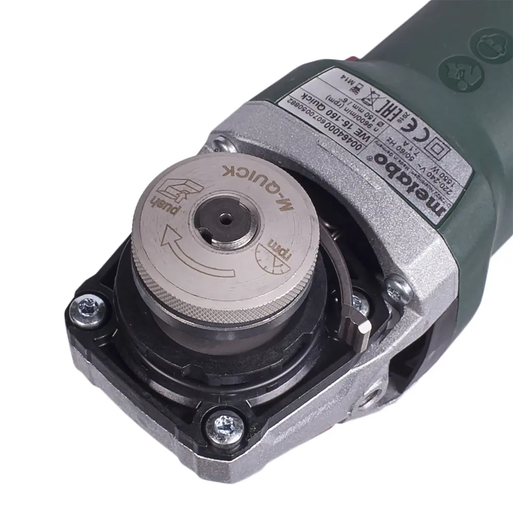 Углошлифовальная машина (болгарка) Metabo W 12-125 Quick, 1250 Вт, 125 мм 18119481 STLM-2186712  - Вид №2