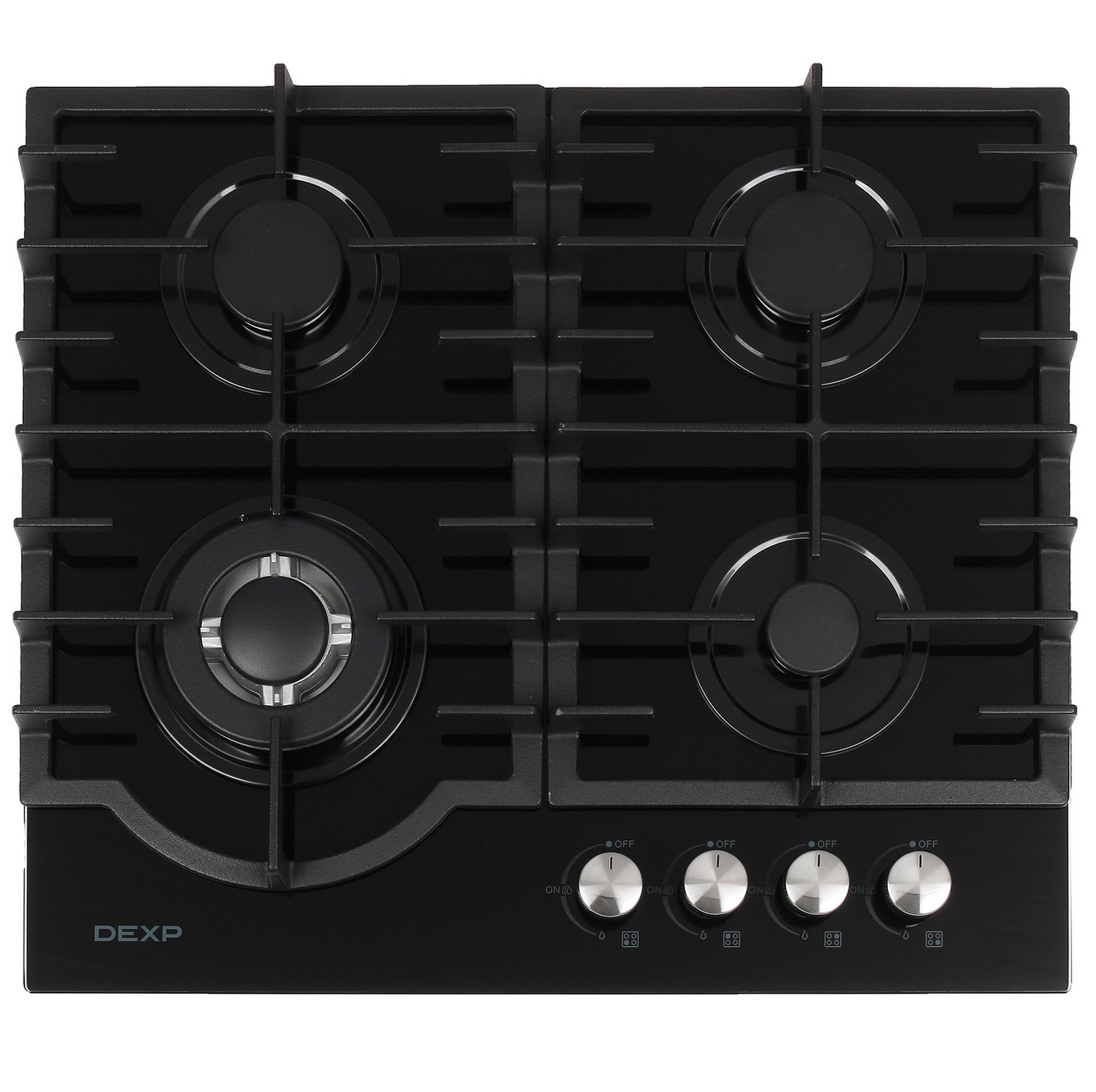 5043987 Газовая варочная поверхность DEXP LD4GTB STDN-0008377