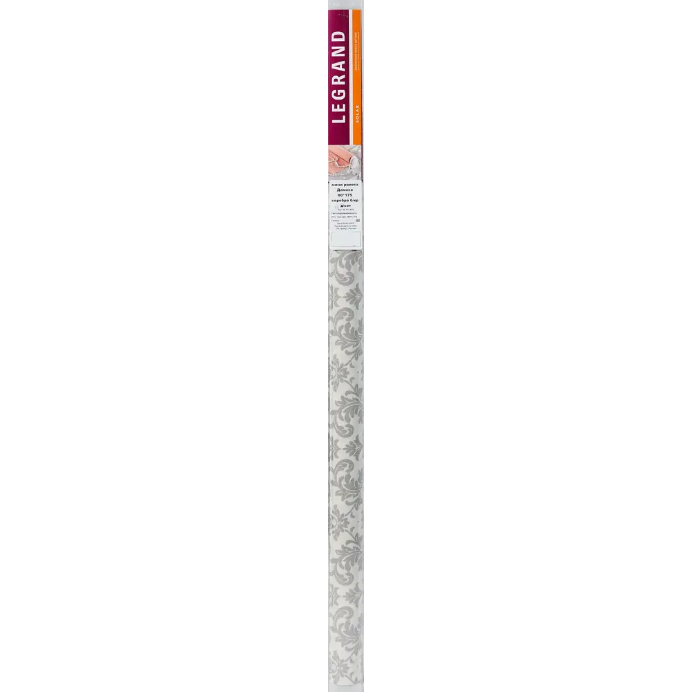 Штора рулонная Legrand Дамаск 100x175 см цвет серый DOMLEGRAND STLM-2142756 - Вид №5