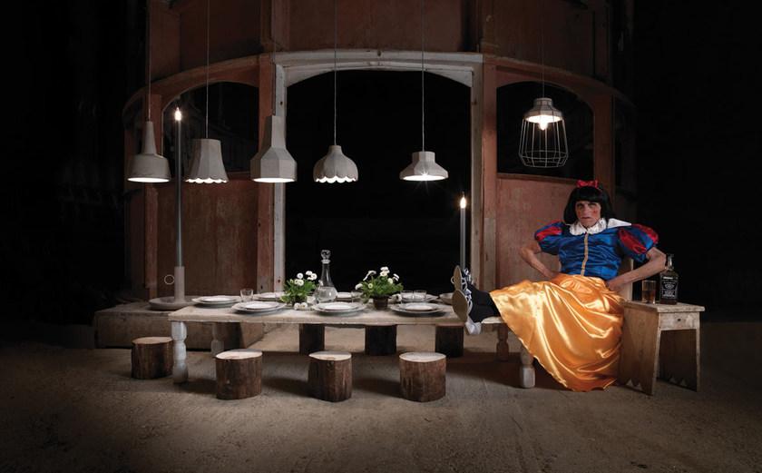 Karman Подвесной светильник для улицы из бетона Settenani sun-id-1357517 - Вид №2